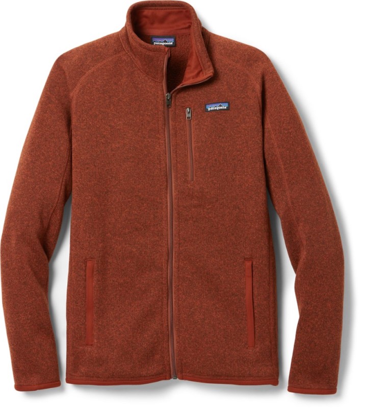 Patagonia Better Sweater Fleece Jacket Men Barn Red REi Co-op IE
