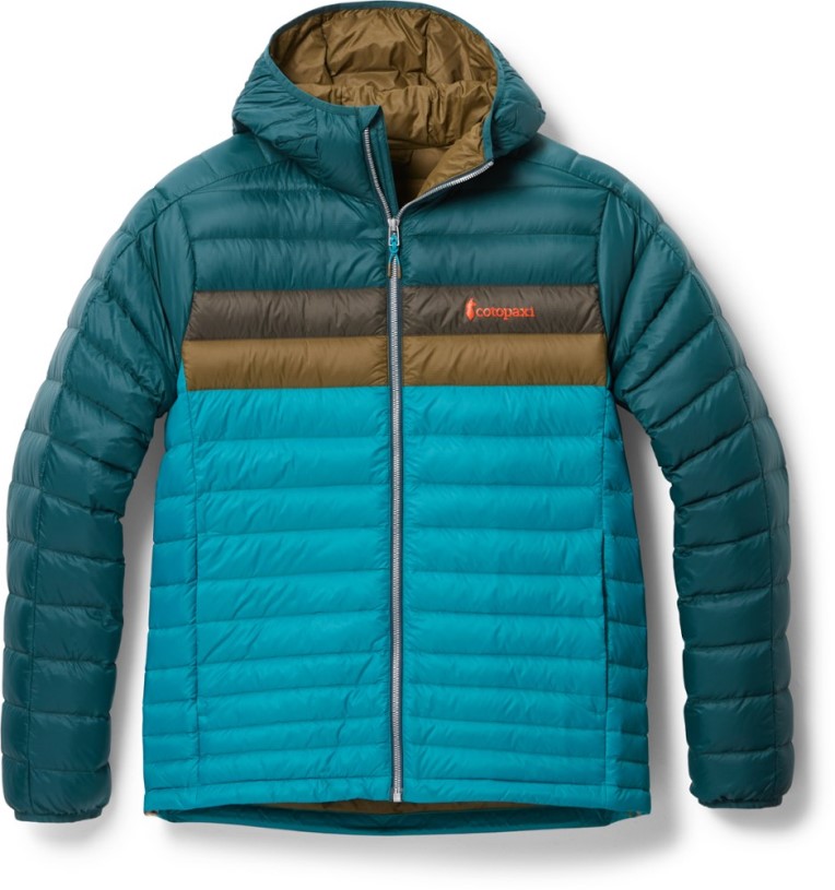 REi Co-op IE Cotopaxi Fuego Hooded Down Jacket Men Blue