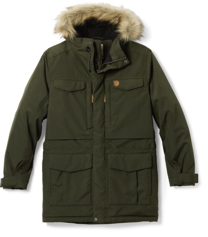REi Co-op IE Fjallraven Nuuk Insulated Parka Men Forest