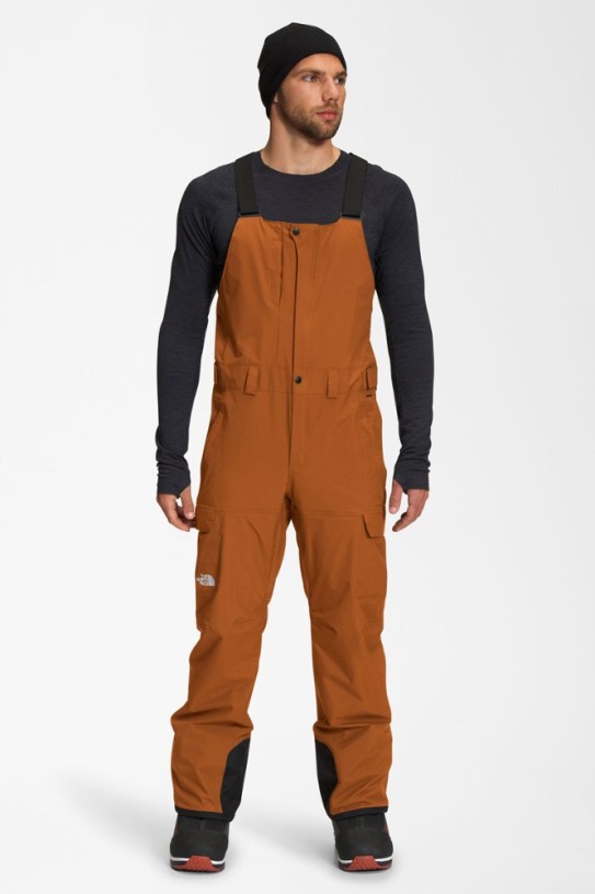 Brown REi Co-op IE The North Face Freedom Bib Snow Pants Men