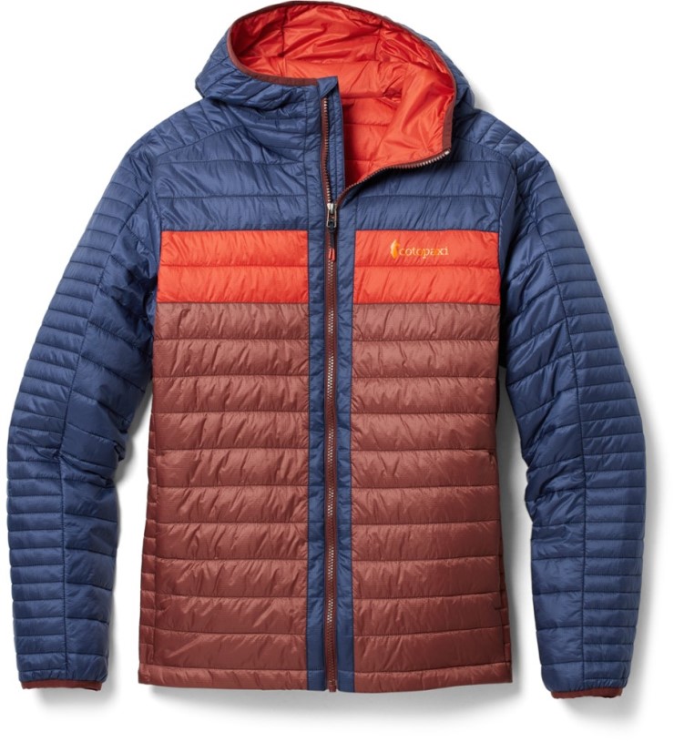 REi Co-op IE Cotopaxi Capa Hooded Insulated Jacket Men Chestnut