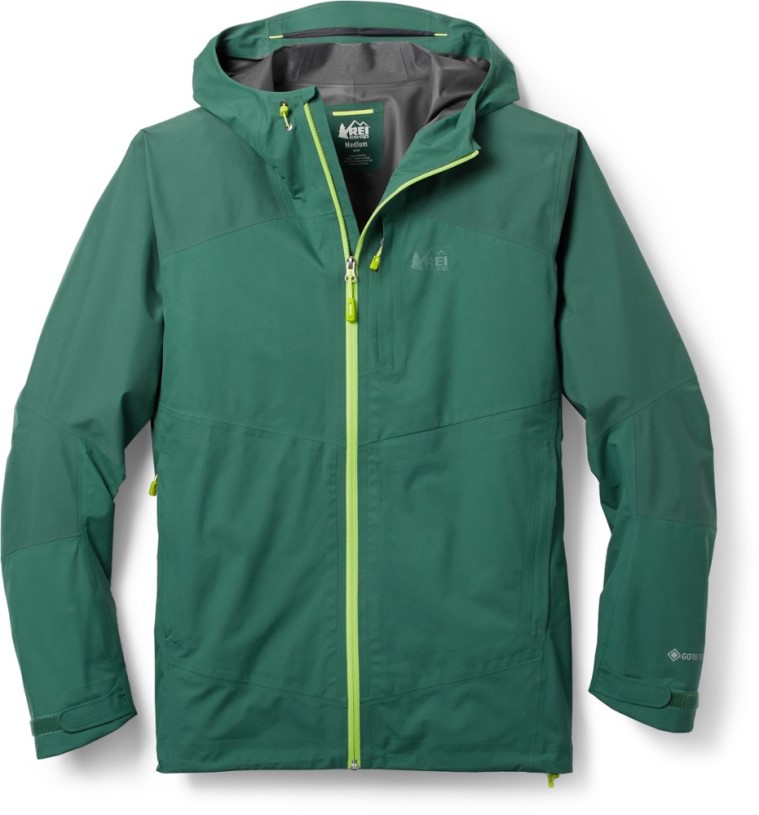 Green REi Co-op IE Xerodry Gtx Jacket Men
