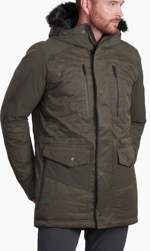 Kuhl Ukon Down Parka Men REi Co-op IE Dark Moss