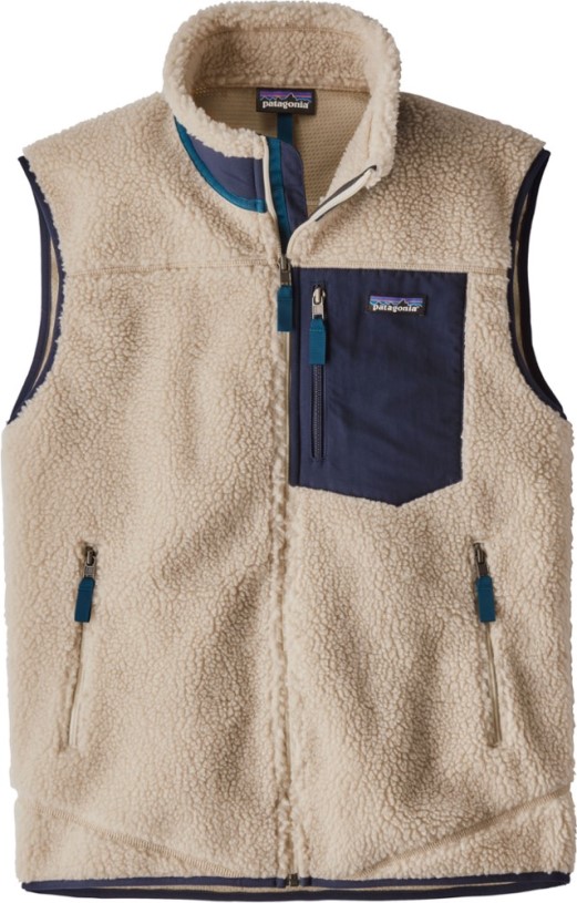 Patagonia Classic Retro-X Fleece Vest Men REi Co-op IE Natural