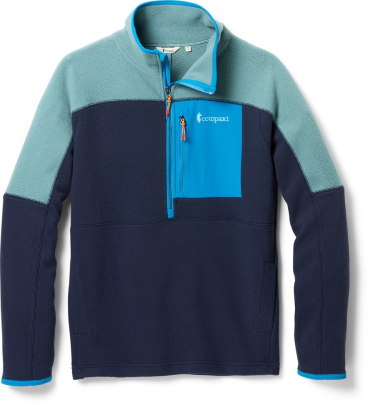 Cotopaxi Abrazo Half-Zip Fleece Jacket Men REi Co-op IE Blue