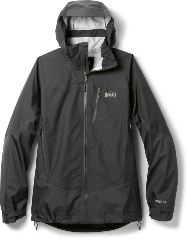 Black REi Co-op IE Stormbolt Gtx Jacket Men