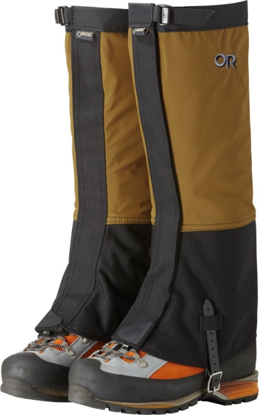 REi Co-op IE Black Outdoor Research Crocodile Gore-Tex Gaiters Men