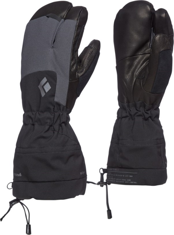 Black Diamond Soloist Finger Gloves Black REi Co-op IE
