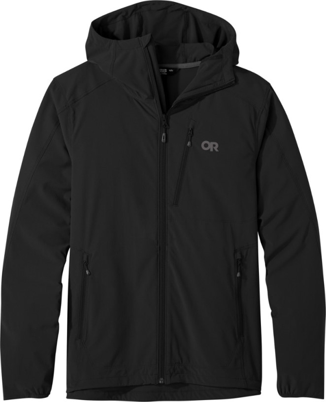 REi Co-op IE Black Outdoor Research Ferrosi Hoodie Men