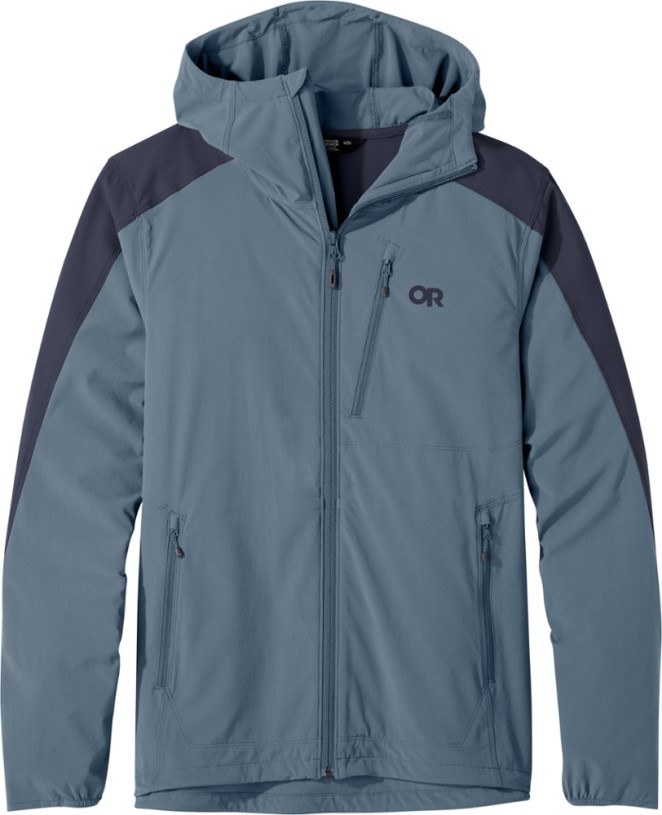 Blue REi Co-op IE Outdoor Research Ferrosi Hoodie Men