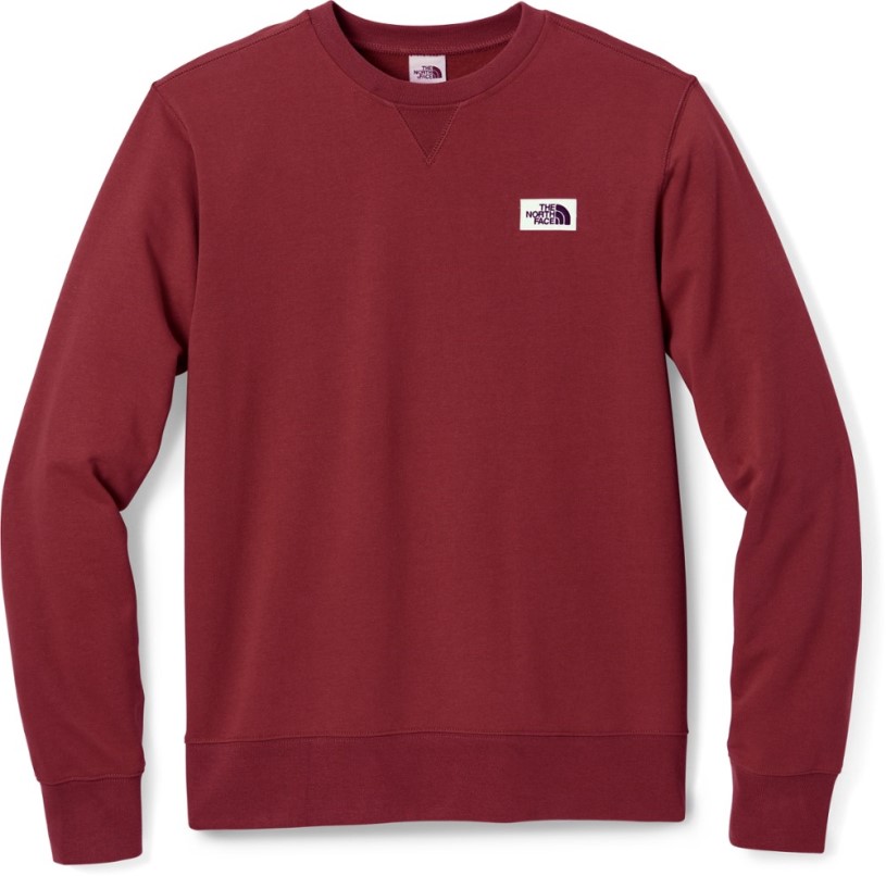 The North Face Heritage Patch Crew Sweatshirt Men Cordovan REi Co-op IE