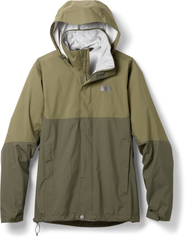 Green REi Co-op IE Rainier Rain Jacket Men