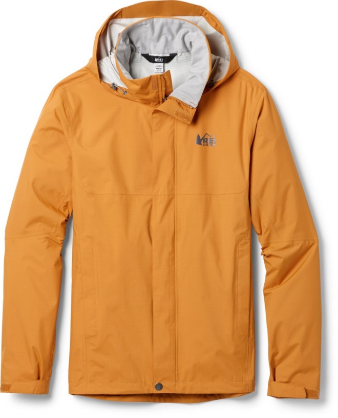 Rustic Gold REi Co-op IE Rainier Rain Jacket Men
