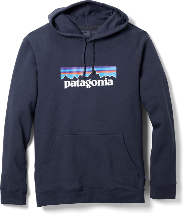 REi Co-op IE New Navy Patagonia P-6 Logo Uprisal Hoodie
