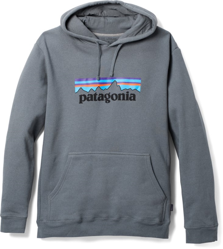 Grey REi Co-op IE Patagonia P-6 Logo Uprisal Hoodie