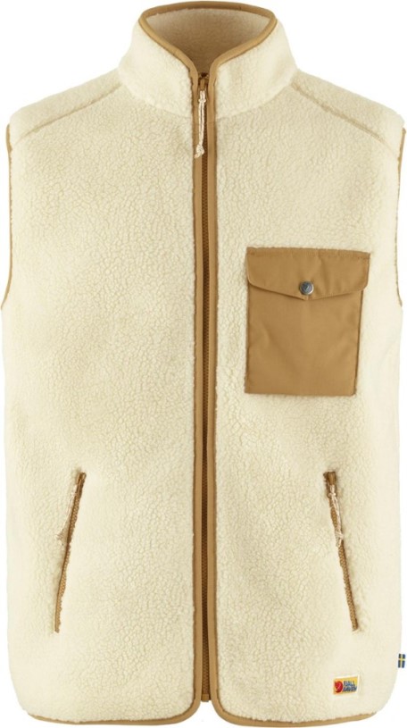 REi Co-op IE White Fjallraven Vardag Pile Fleece Vest Men