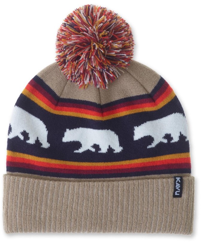 REi Co-op IE Snow Bear Kavu Herschel Beanie