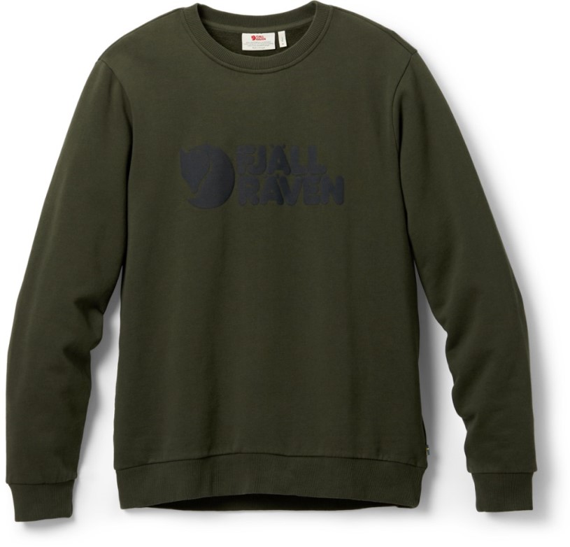 REi Co-op IE Fjallraven Fjall Logo Sweater Men Forest