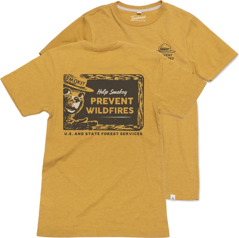 The Landmark Project Lessons From Smokey T-Shirt Goldenrod REi Co-op IE