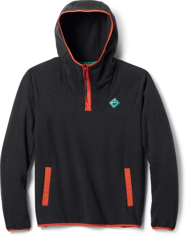 Black Outdoor Afro REi Co-op IE Fleece Pullover Hoodie Men