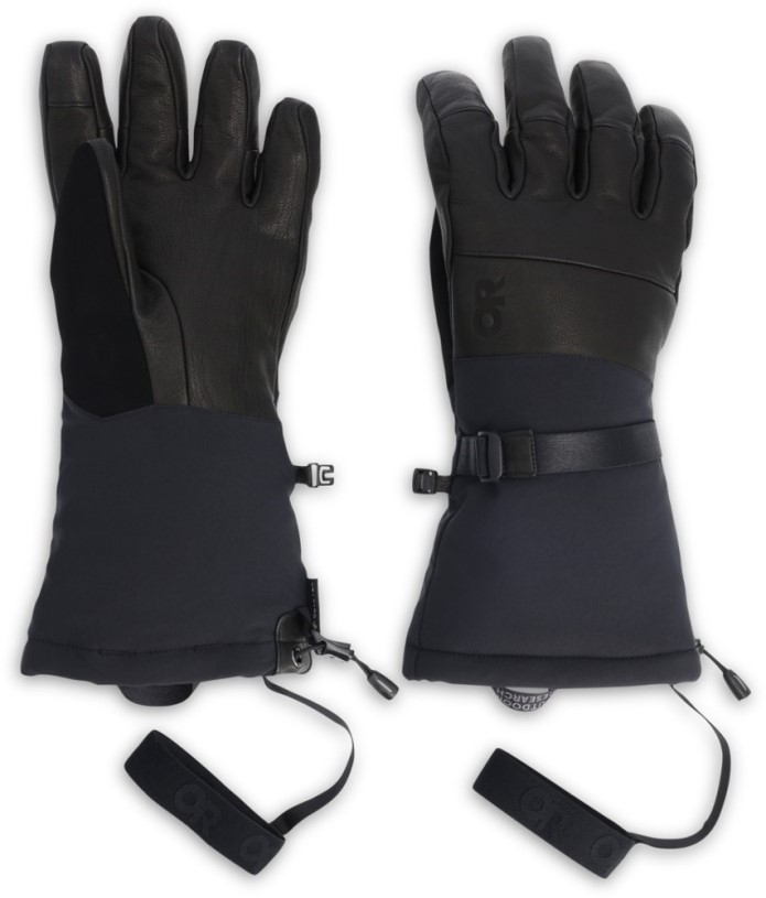 Black Outdoor Research Carbide Sensor Gloves Men REi Co-op IE