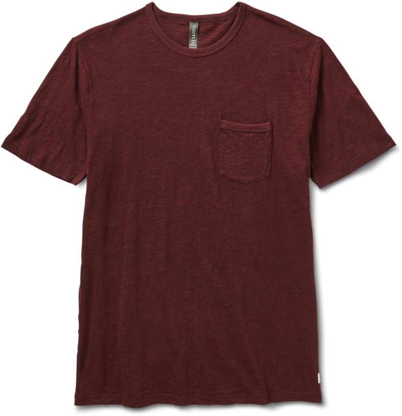 Vuori The Rise T-Shirt Men REi Co-op IE Ruby