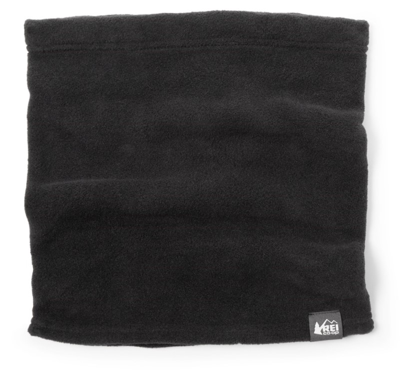 Black REi Co-op IE Polartec Fleece Neck Gaiter