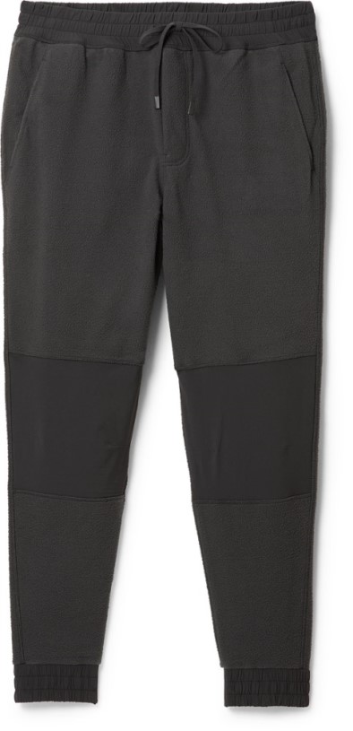 Cotopaxi Abrazo Fleece Jogger Pants Men REi Co-op IE Black