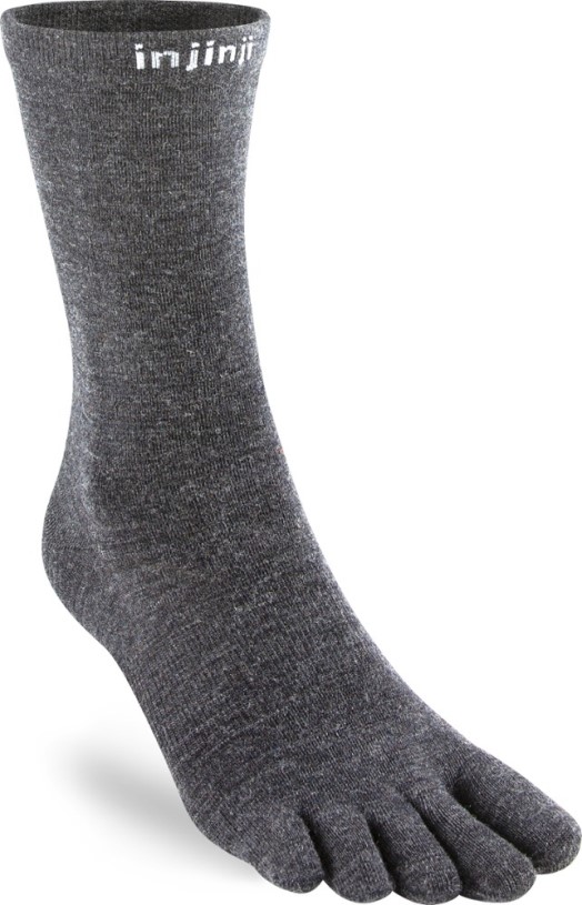 Injinji Liner Crew Wool Socks Slate REi Co-op IE
