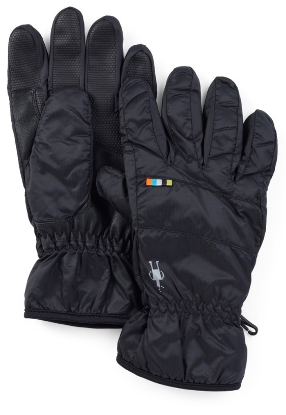 Black REi Co-op IE Smartwool Smartloft Gloves