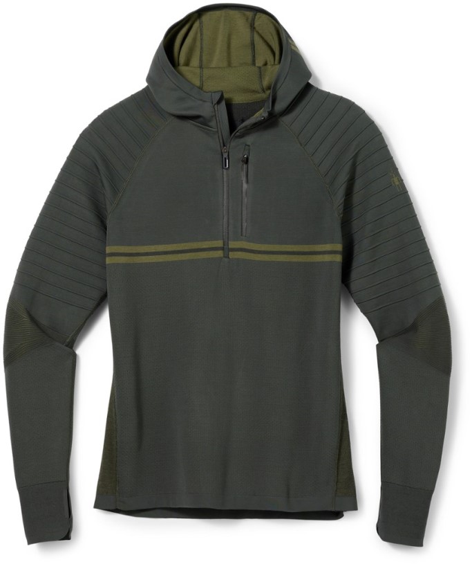 Smartwool Intraknit Merino Tech Half-Zip Hoodie Men REi Co-op IE North Woods