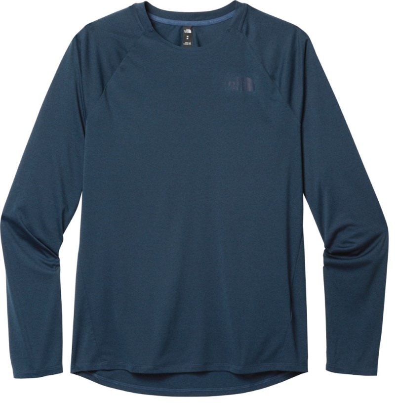 The North Face Ea Big Pine Long-Sleeve Crew T-Shirt Men Blue REi Co-op IE
