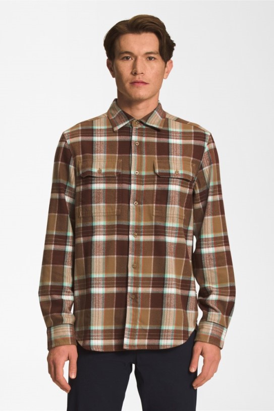 Brown The North Face Arroyo Flannel Shirt Men REi Co-op IE