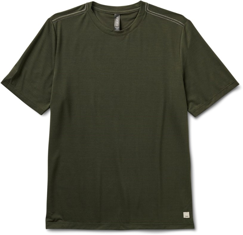 Vuori Current Tech T-Shirt Men REi Co-op IE Forest