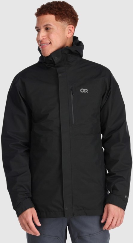 Black Outdoor Research Foray 3-In-1 Parka Men REi Co-op IE