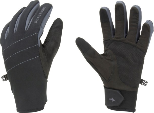 Grey REi Co-op IE Sealskinz Waterproof All-Weather Gloves With Fusion Control