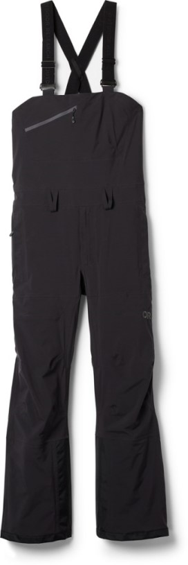 REi Co-op IE Outdoor Research X Arcade Belts Carbide Bib Snow Pants Men Black