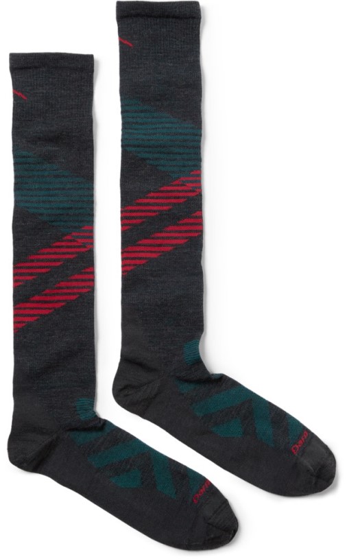 REi Co-op IE Over-The-Calf Ultralightweight Ski And Snowboard Socks Men Charcoal