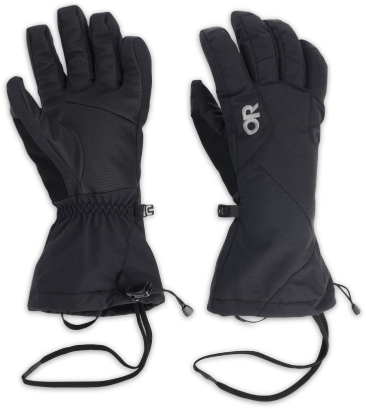 Black Outdoor Research Adrenaline 3-In-1 Gloves Men REi Co-op IE