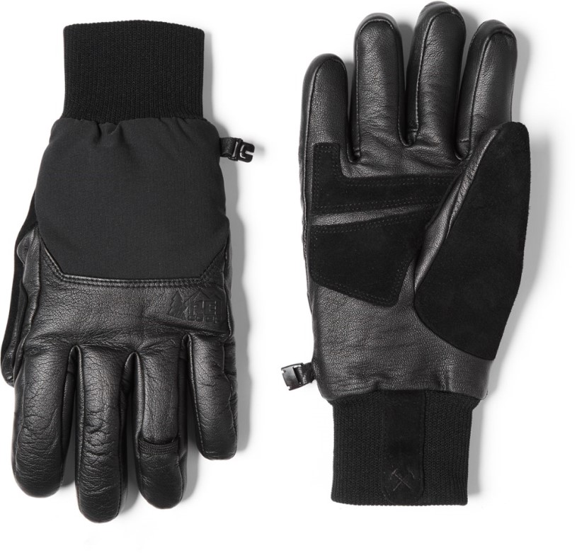 Black REi Co-op IE Guide Insulated Gloves