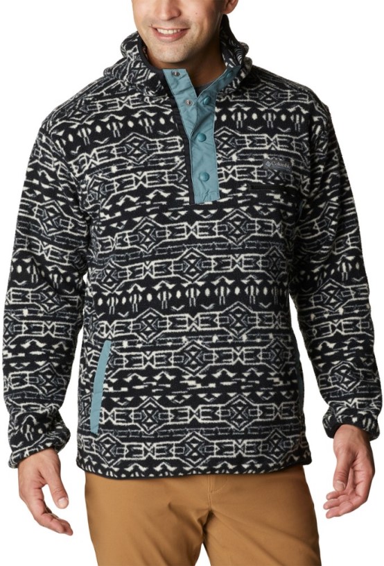 Columbia Helvetia Fleece Hoodie Men REi Co-op IE Black