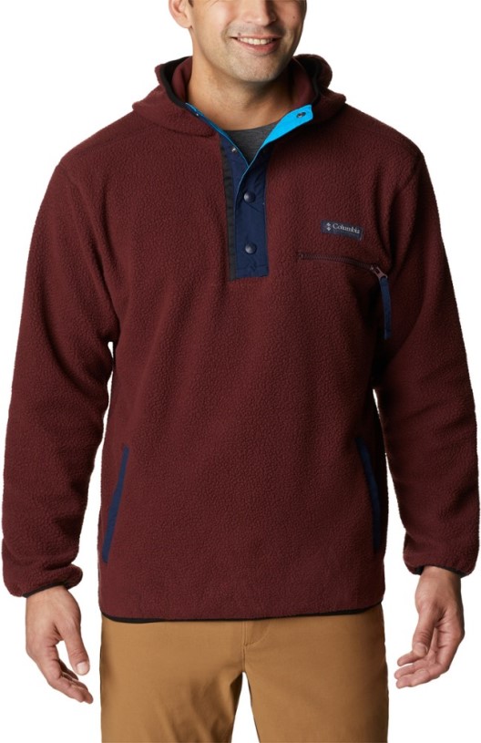 REi Co-op IE Elderberry Columbia Helvetia Fleece Hoodie Men