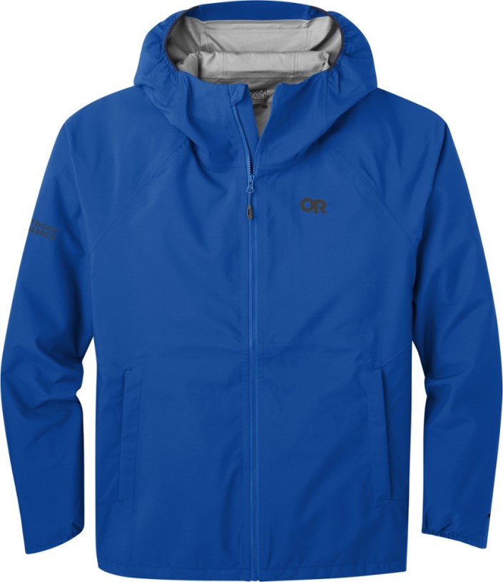 REi Co-op IE Blue Outdoor Research Motive Ascentshell Jacket Men