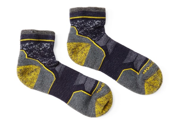 Blue REi Co-op IE Merino Wool Lightweight Flash Quarter Socks