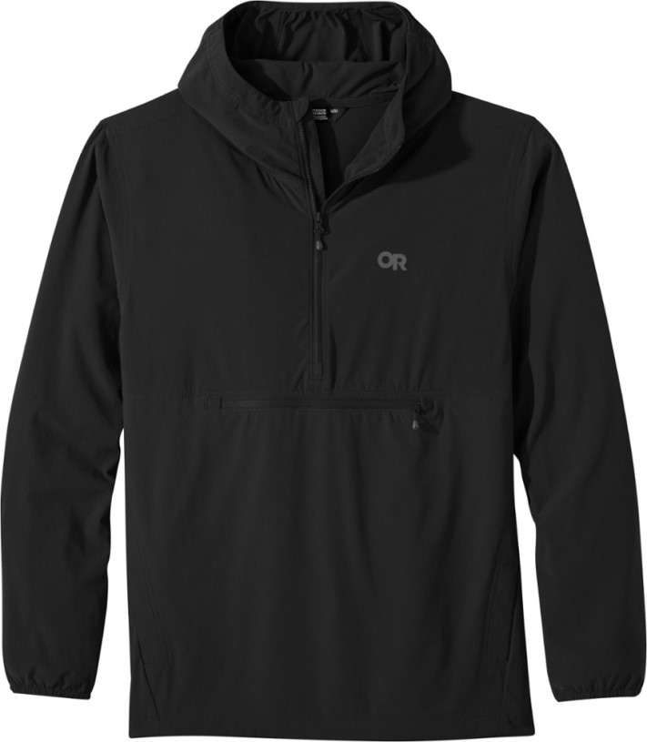 REi Co-op IE Black Outdoor Research Ferrosi Anorak Men