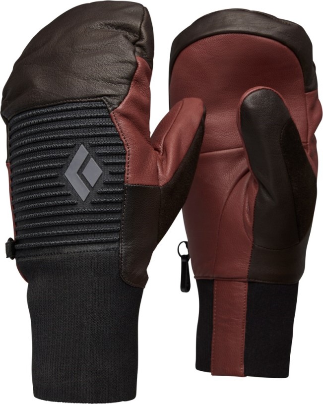 REi Co-op IE Brown Black Diamond Session Knit Mittens