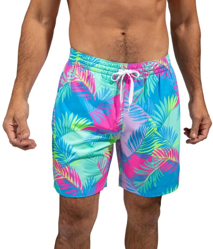 Palms Of Paradise Chubbies Stretch 7 Lined Swim Trunks Men REi Co-op IE