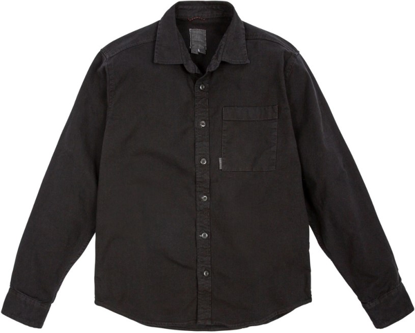 Topo Designs Dirt Long-Sleeve Shirt Men REi Co-op IE Black