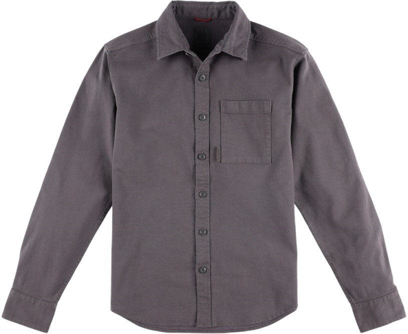 REi Co-op IE Charcoal Topo Designs Dirt Long-Sleeve Shirt Men