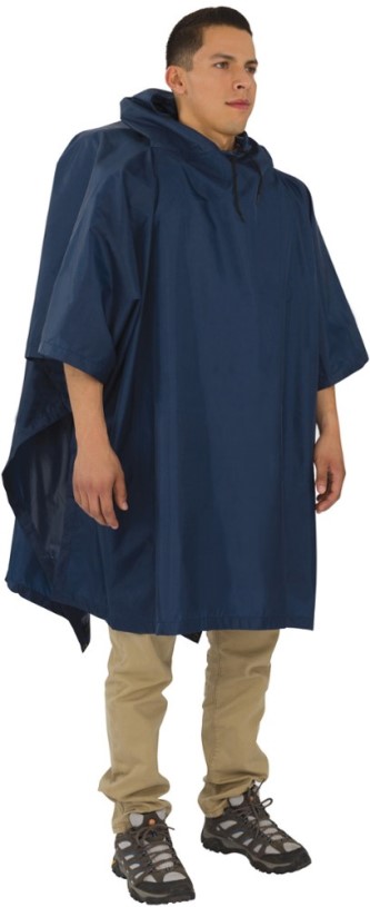 REi Co-op IE Navy Outdoor Products Backpacker Poncho